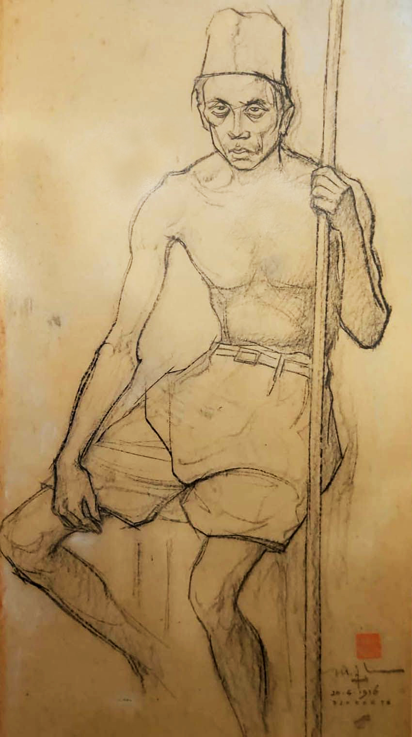 Seated Man