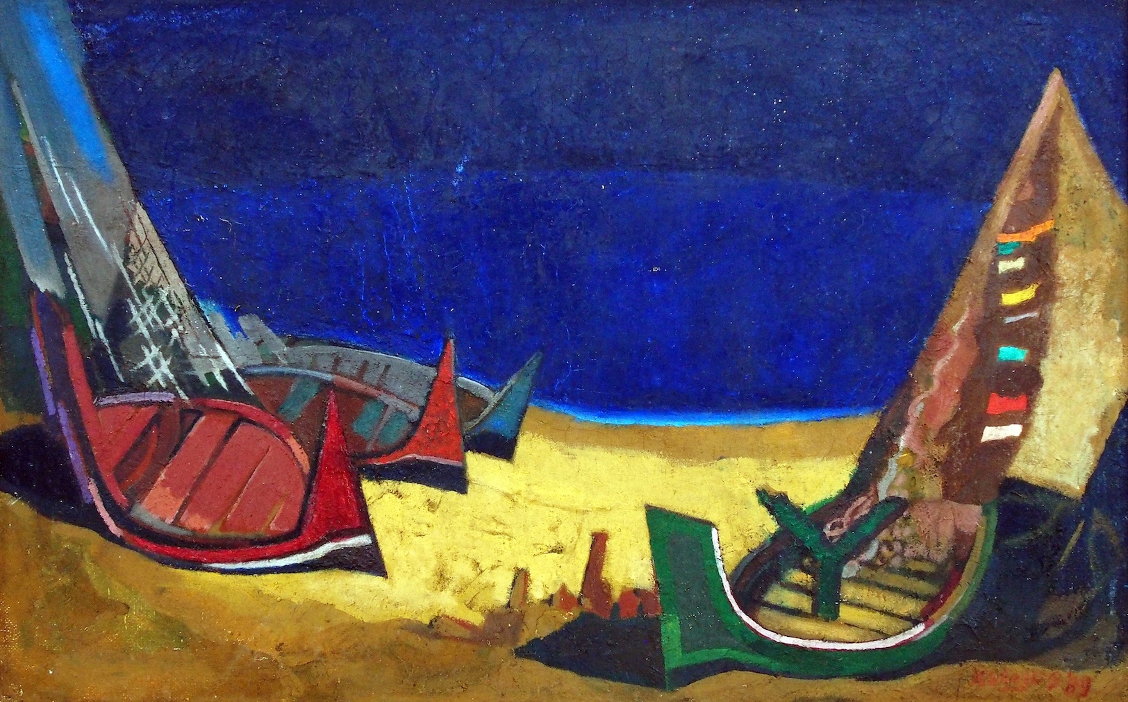 Perahu di Pantai