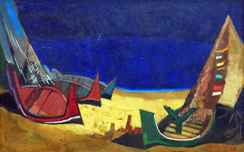 Perahu di Pantai